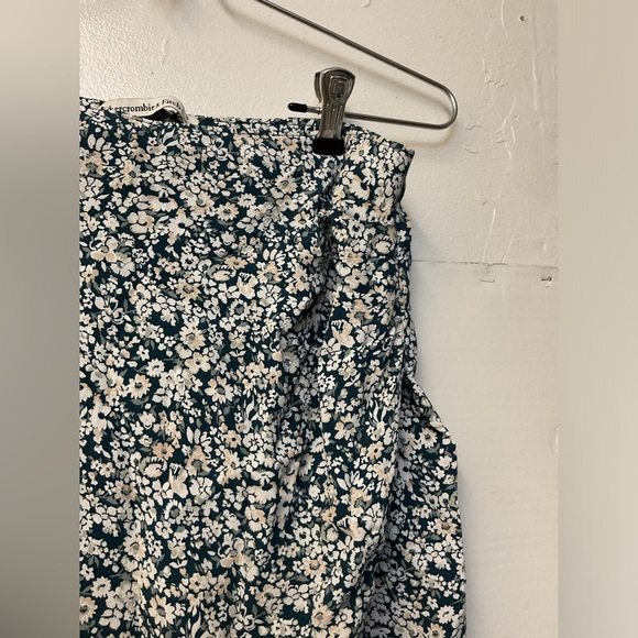 New with tangs Abercrombie & Fitch Midi Floral Skirt - Picture 6 of 8